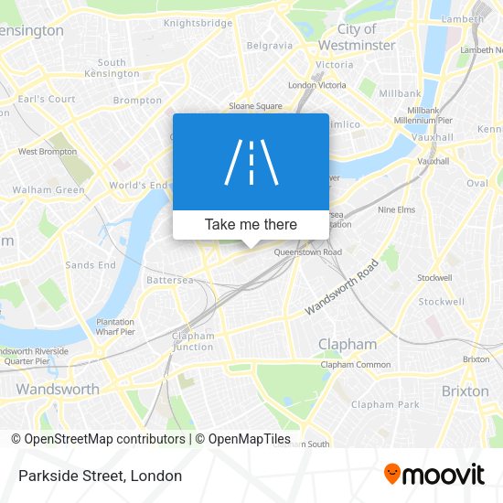 Parkside Street map