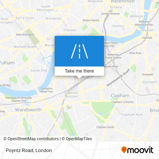 Poyntz Road map
