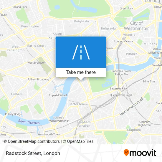Ba3 Postcode How to get to Radstock Street, Battersea by bus, Tube or train?