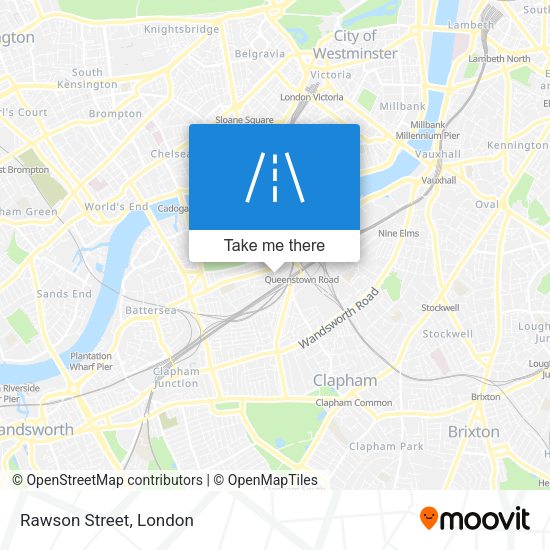 Rawson Street map