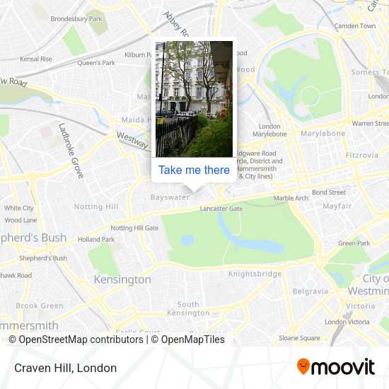 Craven Hill map
