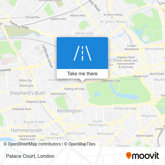 Palace Court map