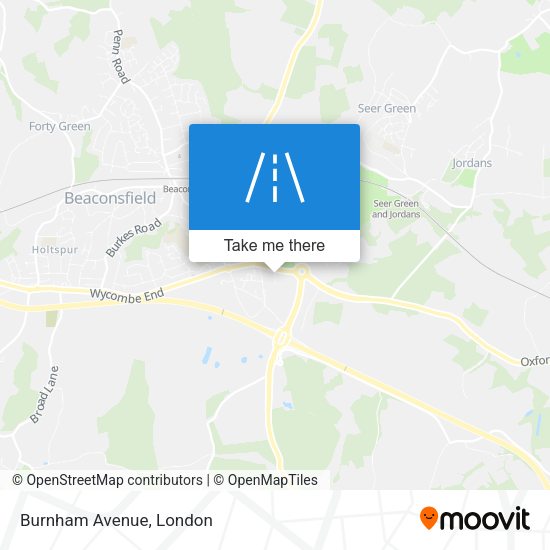 Burnham Avenue map