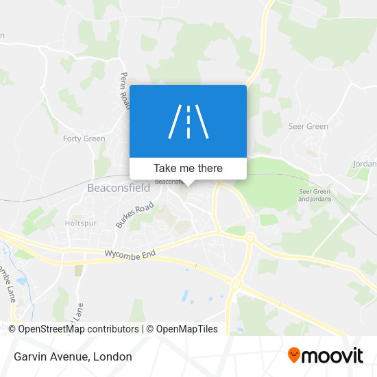 Garvin Avenue map