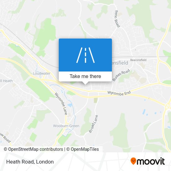 Heath Road map
