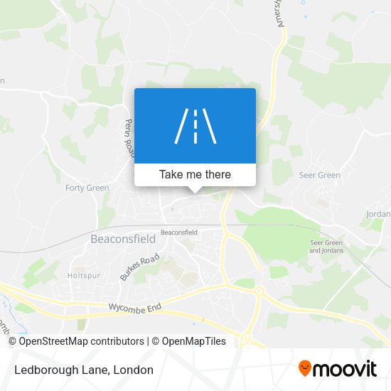 Ledborough Lane map