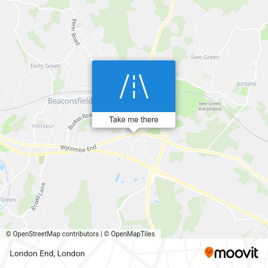 London End map