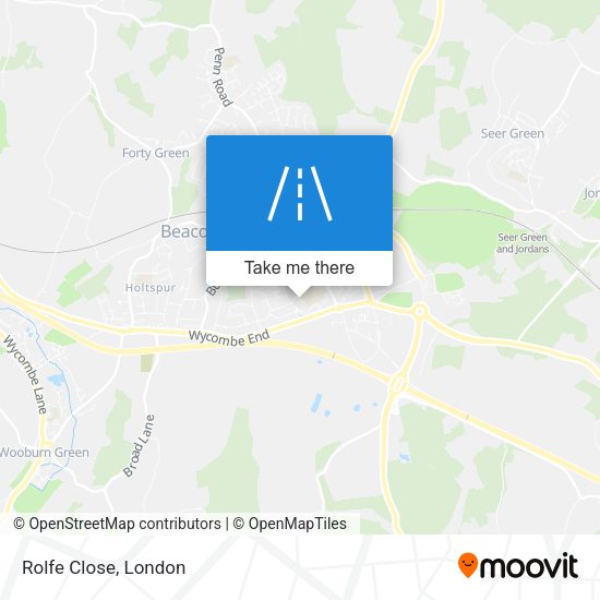Rolfe Close map
