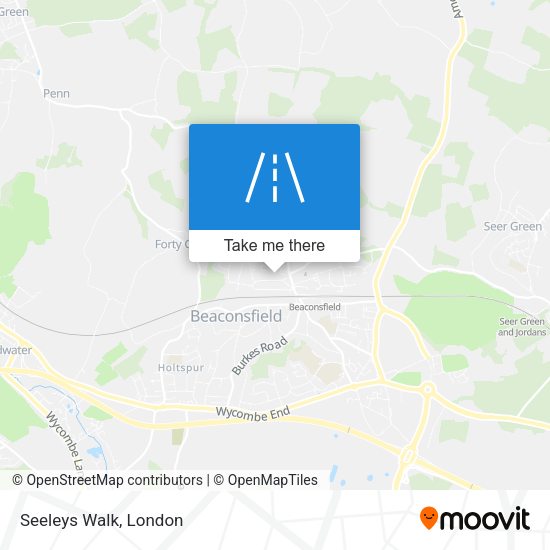 Seeleys Walk map