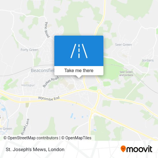 St. Joseph's Mews map