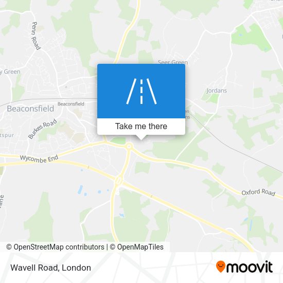 Wavell Road map