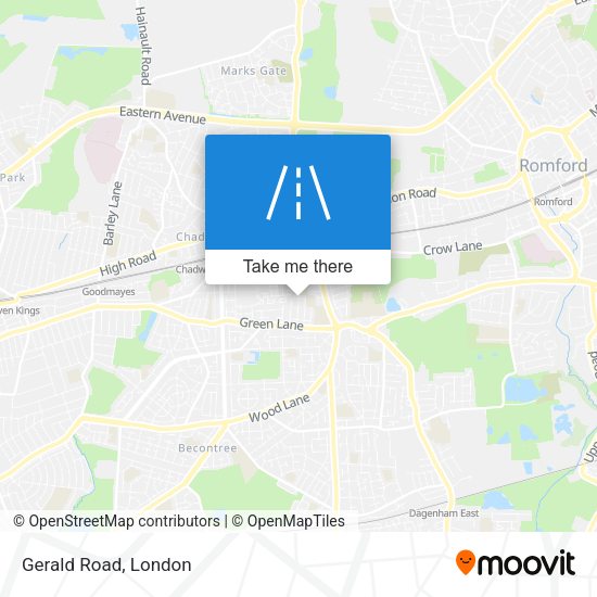 Gerald Road map