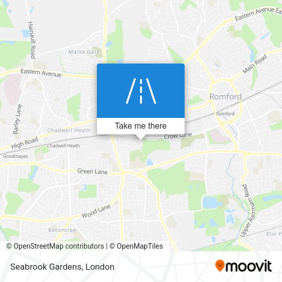 Seabrook Gardens map