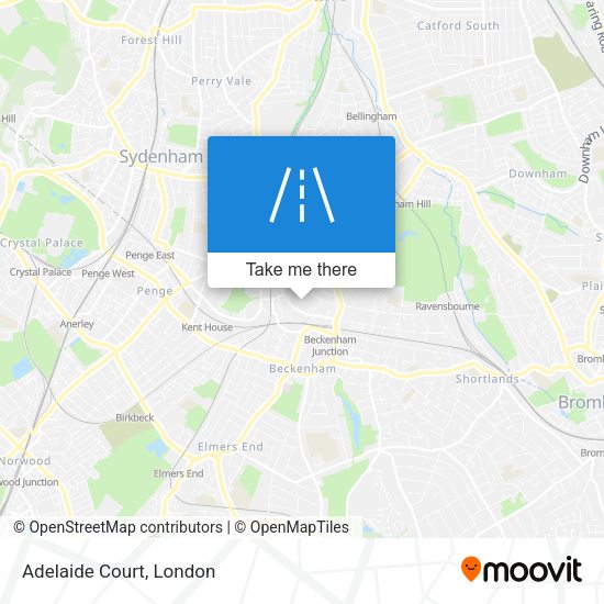 Adelaide Court map