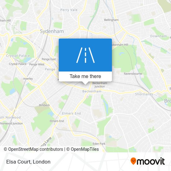 Elsa Court map