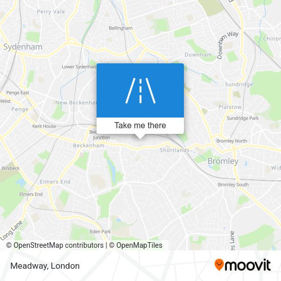 Meadway map