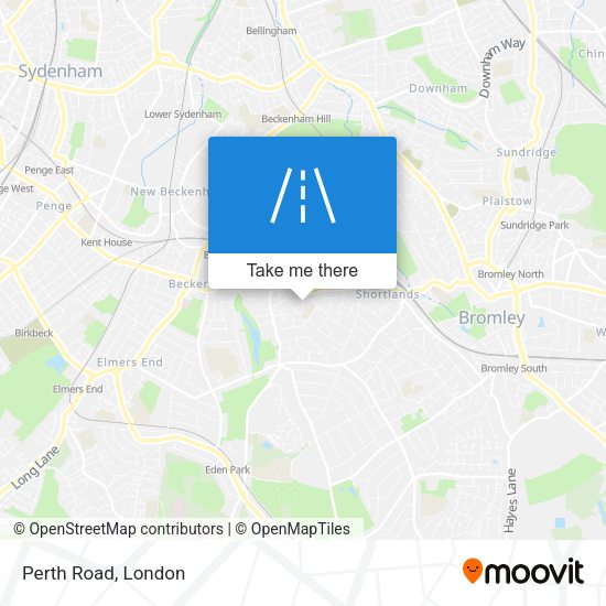 Perth Road map