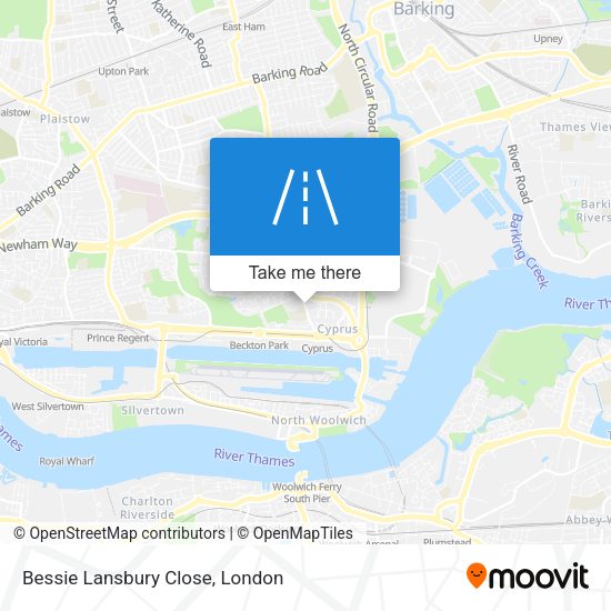 Bessie Lansbury Close map