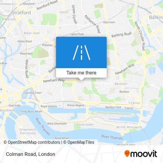 Colman Road map