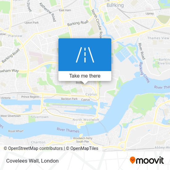 Covelees Wall map