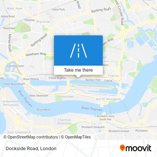 Dockside Road map
