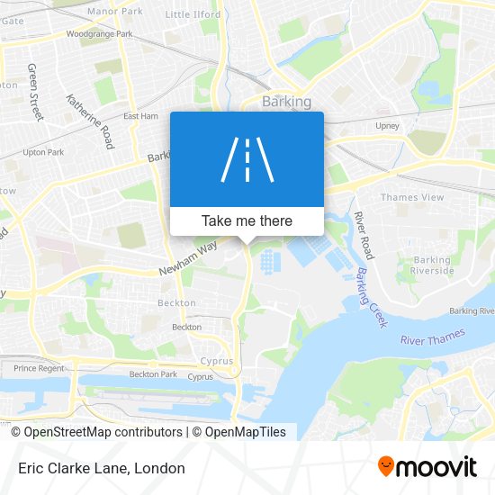 Eric Clarke Lane map