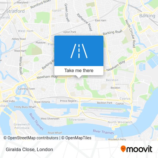 Giralda Close map