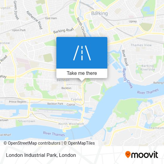 London Industrial Park map