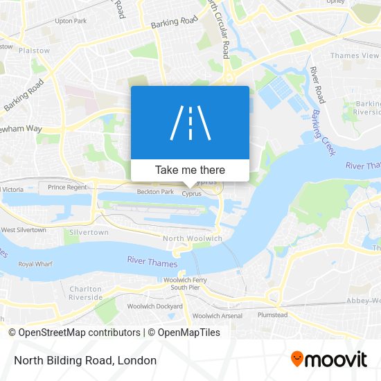North Bilding Road map