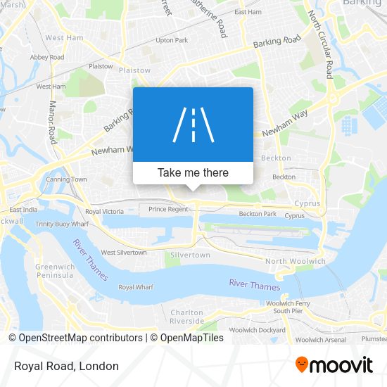 Royal Road map