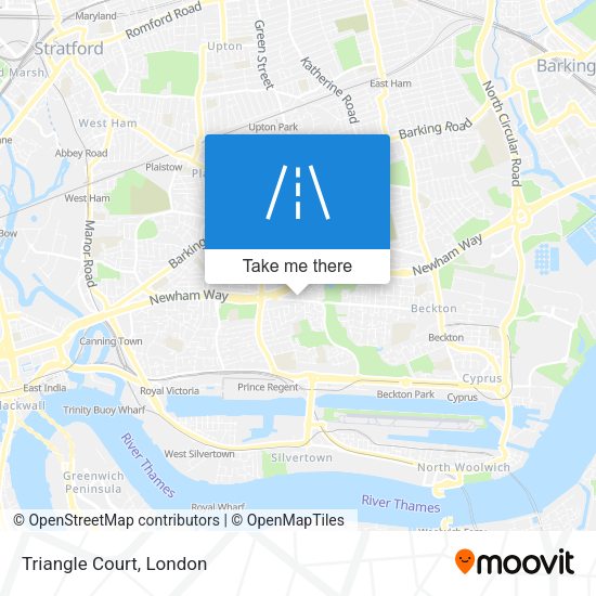 Triangle Court map