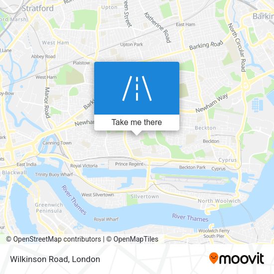 Wilkinson Road map