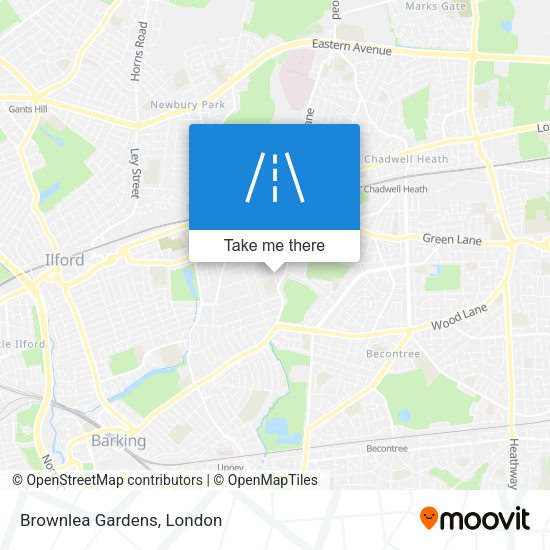 Brownlea Gardens map