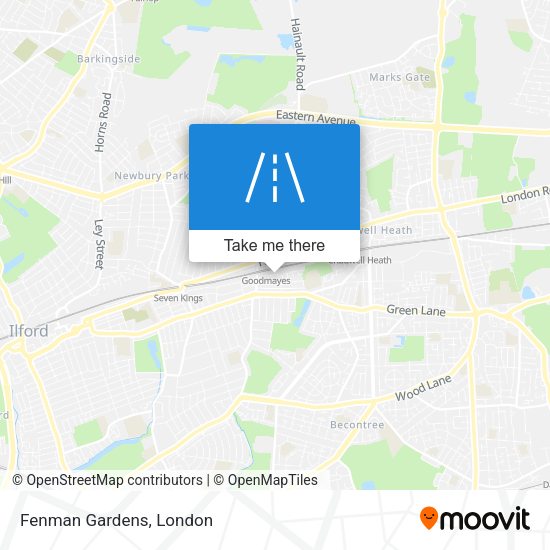 Fenman Gardens map
