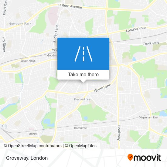 Groveway map