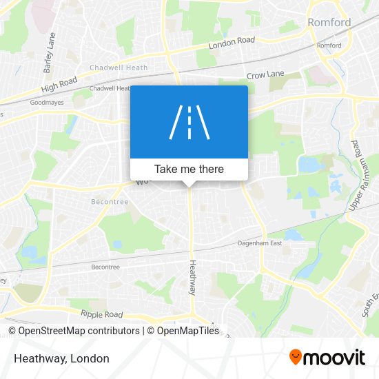 Heathway map