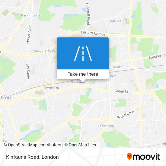 Kinfauns Road map