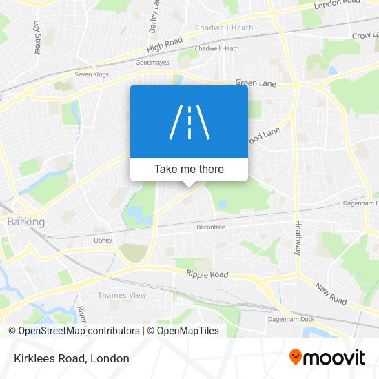 Kirklees Road map