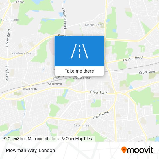 Plowman Way map