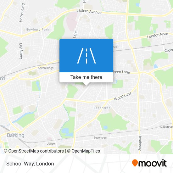 School Way map