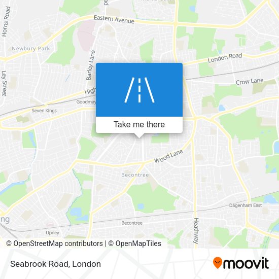 Seabrook Road map