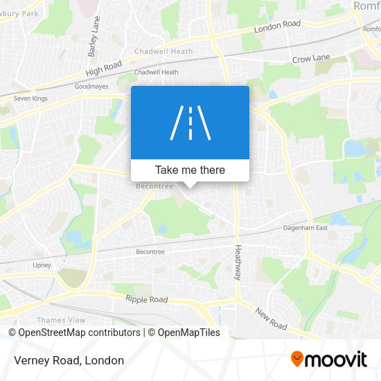 Verney Road map
