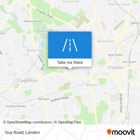 Guy Road map