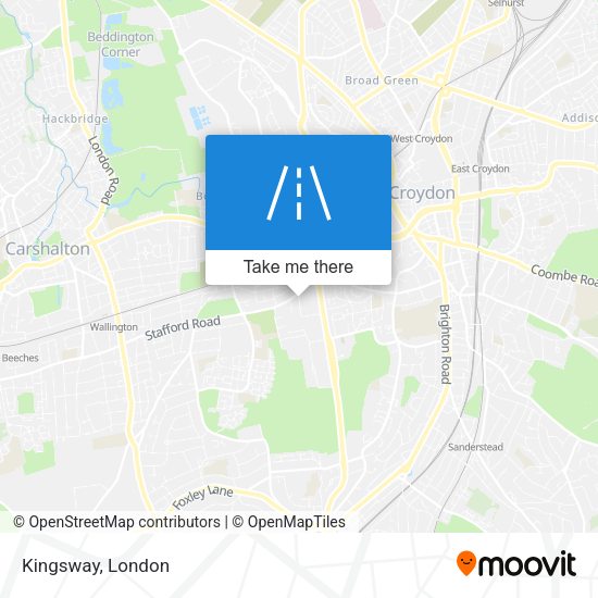 Kingsway map