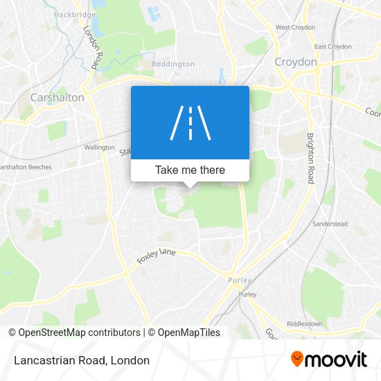 Lancastrian Road map
