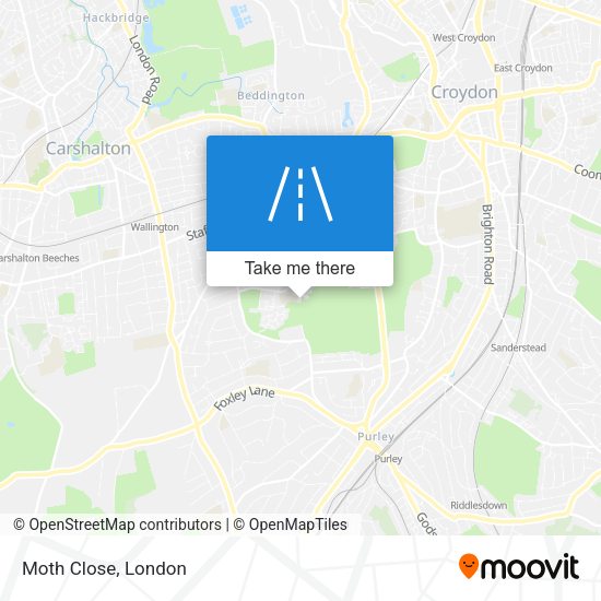 Moth Close map