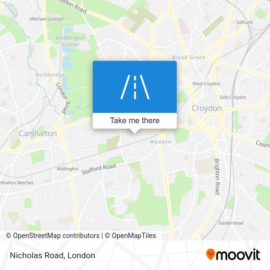 Nicholas Road map