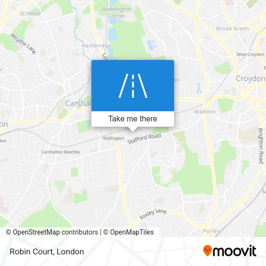 Robin Court map