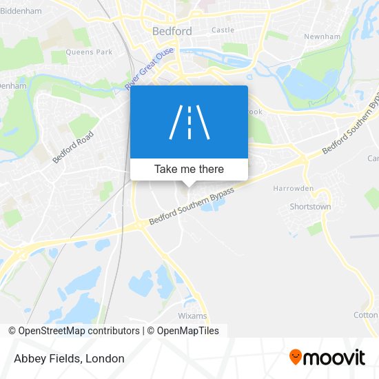 Abbey Fields map