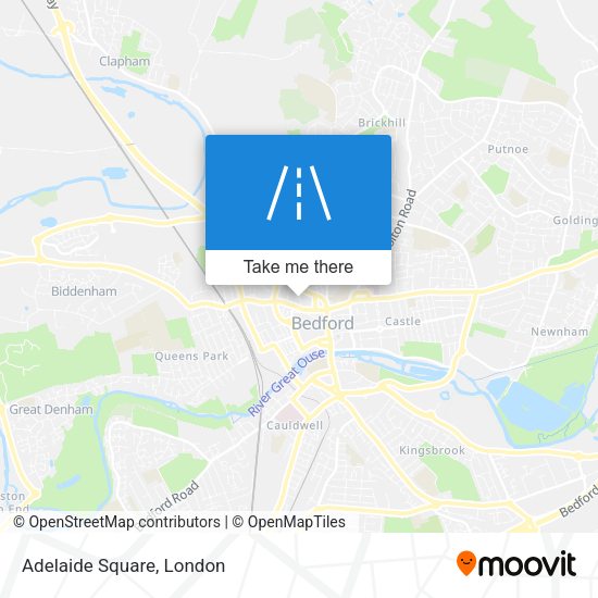 Adelaide Square map
